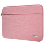Lacdo Laptop Sleeve Case for 14 inch New Macbook Pro A2442 2021 M1, Old 13 inch MacBook Pro Air 2010-2017, 13.5 inch Surface Book 3 2 1 / Laptop 3 2 1, ASUS HP Dell Acer Chromebook Computer Bag, Pink