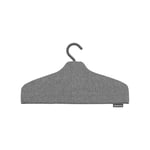 Brabantia - Steam Clothes Hanger - Solid Surface for High-Pressure Steaming on Collars and Shoulders - Quick & Easy Results - Double-Sided Use - Versatile 360° Rotating Hook - Pepper Black