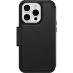 Otterbox iPhone 15 Pro Plånboksfodral med MagSafe Strada, svart
