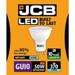JCB Jcb Led Gu10 5w Glödlampa Lock 370lm 6500k Dagsljus One Size Vit