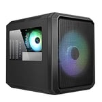 Itek Boitier Cube Micro ATX QBO 8 Evo RGB avec fenêtre (Noir)
