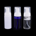 1pc 100ml Pet Foaming Spray Bottle Plastic Foam Pump Soap Dispen White