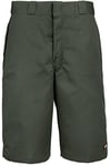 Dickies Men's 13-Inch Multi-Use Pocket Work Shorts, Green (Olive Green), W32