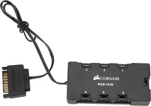Corsair RGB LED Fan Hub Controller - Black, Pack of 1
