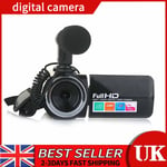 4K HD Touch Screen Professional Camcorder Video LCD Camera 3 Inch