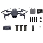 Drone-kamera, 4K HD-kamera, GPS-navigointi, B5 Mini 2B Bag 64G