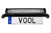 Vool VOLV50-198 Belysningspaket BLACK V5500 Ljusramp och Luxtar Reflex Bar D22 LED 570mm 120W CREE (E-godkänd)