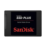 SanDisk SSD PLUS 480 GB SATA III 2.5-Inch Internal Solid State Drive, SDSSDA-480G-G26 , Black