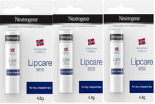 3 X Neutrogena Norwegian formula Lip Care SPF20 4.8g