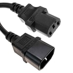 BeMatik - Câble d'alimentation électrique IEC-60320 C13 à C14 15 m
