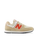New Balance Boys Boy's Juniors 574 Trainers in Beige Textile - Size UK 6