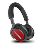 Textured Skin Stickers for Bowers and Wilkins PX5 Headphones (Textured Matt Red)