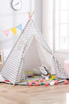 Indoor Cotton Triangular Play Tent for Kids