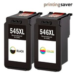 Lot Ink Cartridges For Canon Pg545xl Cl546xl Pixma Mg3050 Mg2550 Mg2950 Printer