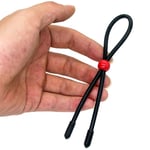 Cock Ring Adjustable Penis Cage Strong Ejaculation Enhancer Black