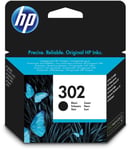 Original HP 302 Black Ink Cartridge For Officejet 3830 Inkjet Printer. Boxed.