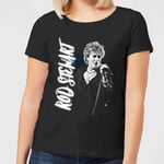 Rod Stewart Poster Women's T-Shirt - Black - L