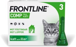 Frontline Comp Katt/Iller spot-on lösning 50mg/60mg 3x0,5ml