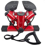 FFitness Swing Stepper with Rope Adulte Unisexe, Rouge, Media