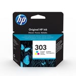 HP 303 Tri-color Ink Cartridge Original for HP Tango, Tango X, (T6N01AE)