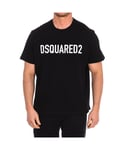 Dsquared2 Mens short sleeve T-shirt S74GD1184-S23009 - Black - Size X-Large
