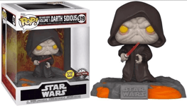 Funko Pop! Deluxe Disney: Star Wars Sith - Red Saber Series Volume 1: Darth Sidious (Glows in the Dark) (Special Edition) #519 Bobble-Head Vinyl Figure