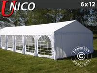 Partytält Festtält UNICO 6x12m, Vit