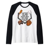My Son Might Not Always Swing But I Do So Watch Your Mouth Raglan Baseball Tee