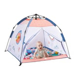 DXYSS Tents for Camping Waterproof Kids Pop-Up Automated Tents, Indoor Children Play Tent for Toddler For Kids Pop Up Tent Boys Girls Toys Indoor Outdoor Camping Playground 120 * 120 * 108Cm