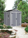 Keter 6X8 Ft Apex Manor Resin Garden Shed