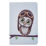 For Samsung Galaxy Tab A 10 1 2019 Case SM-T515 T510 Cover Smart Painted Leather Tablet Case Fundas For Samsung Tab A 10.1 2019-owl