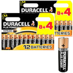 24x Duracell Plus MN1500 AA Batteries Long-Dated (Total Qty=24)