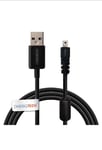 PANASONIC LUMIX DMC-FX65GT/DMC-FX65K CAMERA USB DATA SYNC CABLE/LEAD