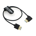 Ultra HD 8K HDMI 2.1 Cable Straight to Right Angle HDMI High Speed for Atomos
