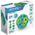 Geomag - Masterbox Blocs de Constructions Magnétiques pour Enfants, Jeu et Jouet Magnétique, Green Collection 100% Plastique Recyclé, 3-99 Ans, 388 Pièces Cold 191