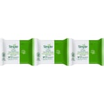 Simple Kind To Skin Micellar Cleansing Face Wipes 25wipes x 3