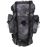 Max-Fuchs Snake camo combat ryggsäck - 65 liter (Snake black)