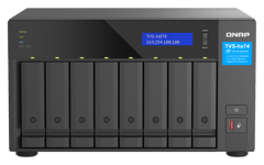 Qnap Tvs-h874 Nas Tower Intel® Core™ I7 32 Gb Ddr4 0 Tb Quts Hero Svart