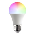 SMART 8.5W E27 RGB CCT LED Bulb - Colour Changing - Dimmable WiFi Lamp
