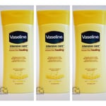 VASELINE INTENSIVE CARE ESSENTIAL HEALING BODY LOTION| DRY SKIN 200ML/ PACK OF 3