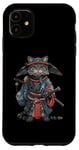 Coque pour iPhone 11 Le chat samouraï