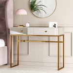 https://furniture123.co.uk/Images/LOL004_3_Supersize.jpg?versionid=8 Mirrored Dressing Table with 2 Drawers - Lola
