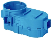 Simet infälld låda med 2 fack SE 60mm blå (34117203)