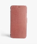 The Case Factory Plånboksfodral iPhone 11 Pro Max Lizard Rosa Antico