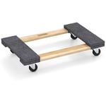 Transportvagn med 4 universalhjul & 450 kg lastkapacitet robust plattformsvagn