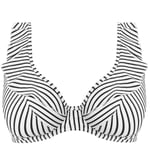 Jewel Cove bikini top Volang Stripe Black, Freya