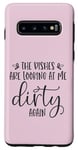 Galaxy S10 Dirty Dishes Stare-Down Kitchen Humor Humorous Present Case