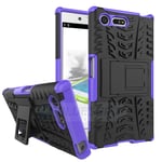 Sony Xperia X Compact Heavy Duty Case Purple