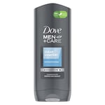 Dove Men+Care Gel douche 3 en 1 Clean Comfort XXL pour le corps, le visage et les cheveux avec MicroMoisture 400 ml 1 pièce