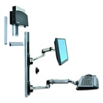 Ergotron LX Wall Mount System with CPU Holder